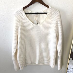 ✨ Lucky Brand | Cream Chenille Oversized Sweater ✨